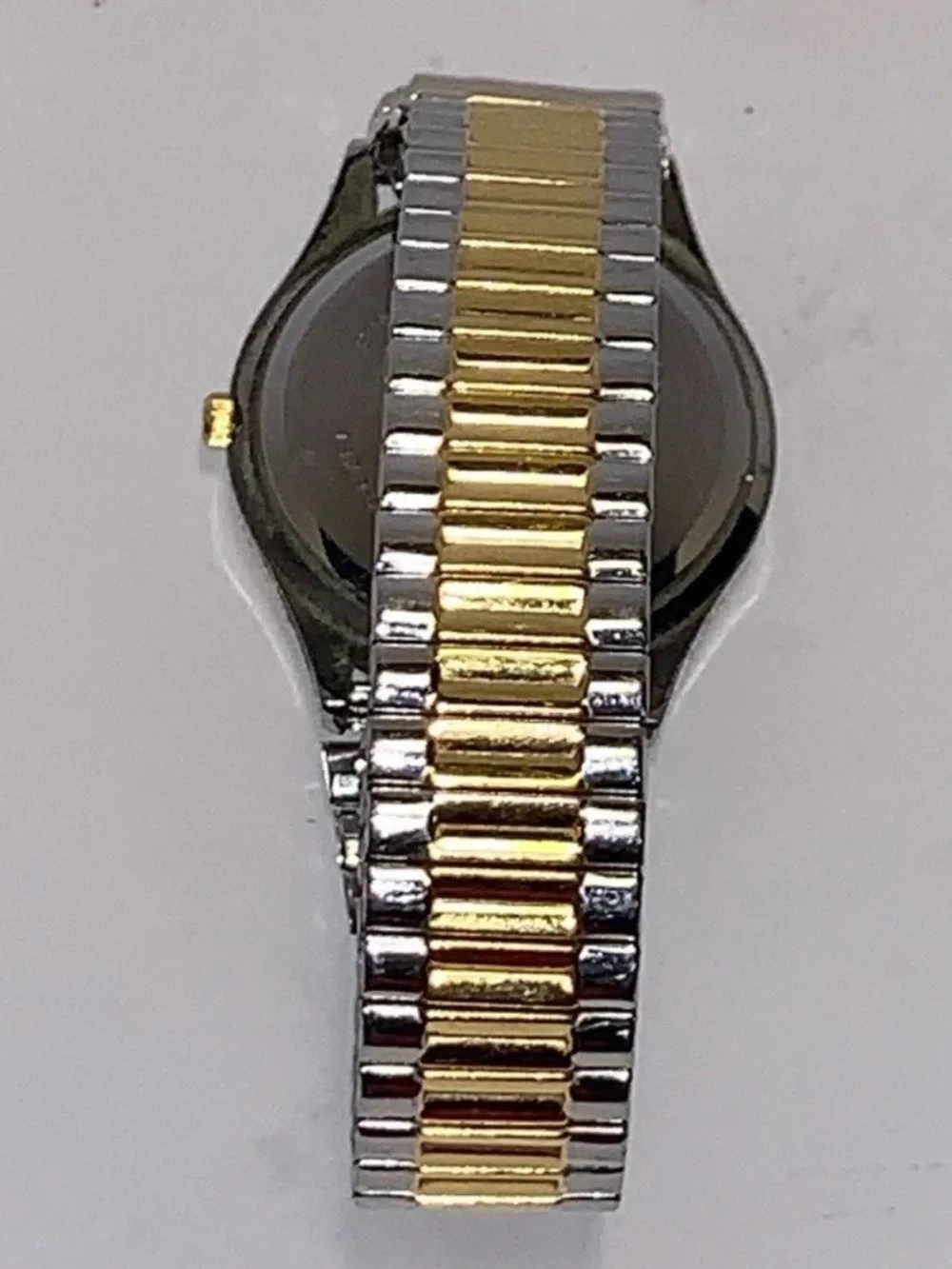 Waltham Vintage Watch: Day Date / Water Resistant Quartz / New Battery